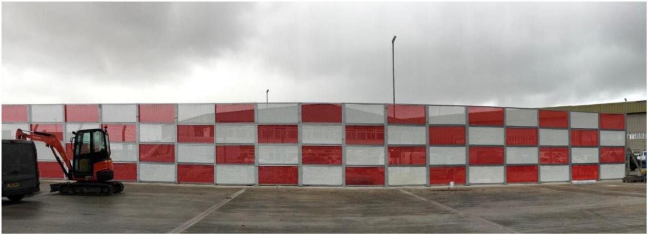 美國米南德茲機(jī)場導(dǎo)流墻